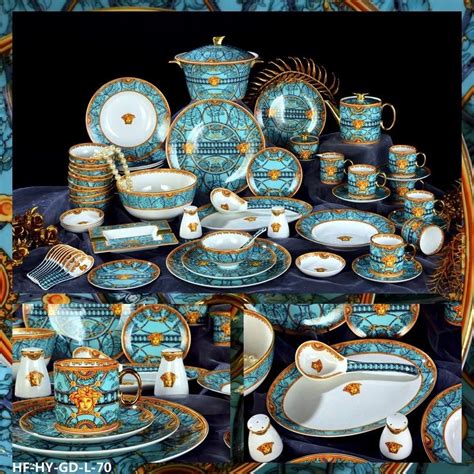 replica versace crockery|versace dinnerware for sale.